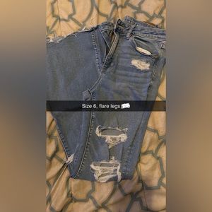 American eagle flare jeans